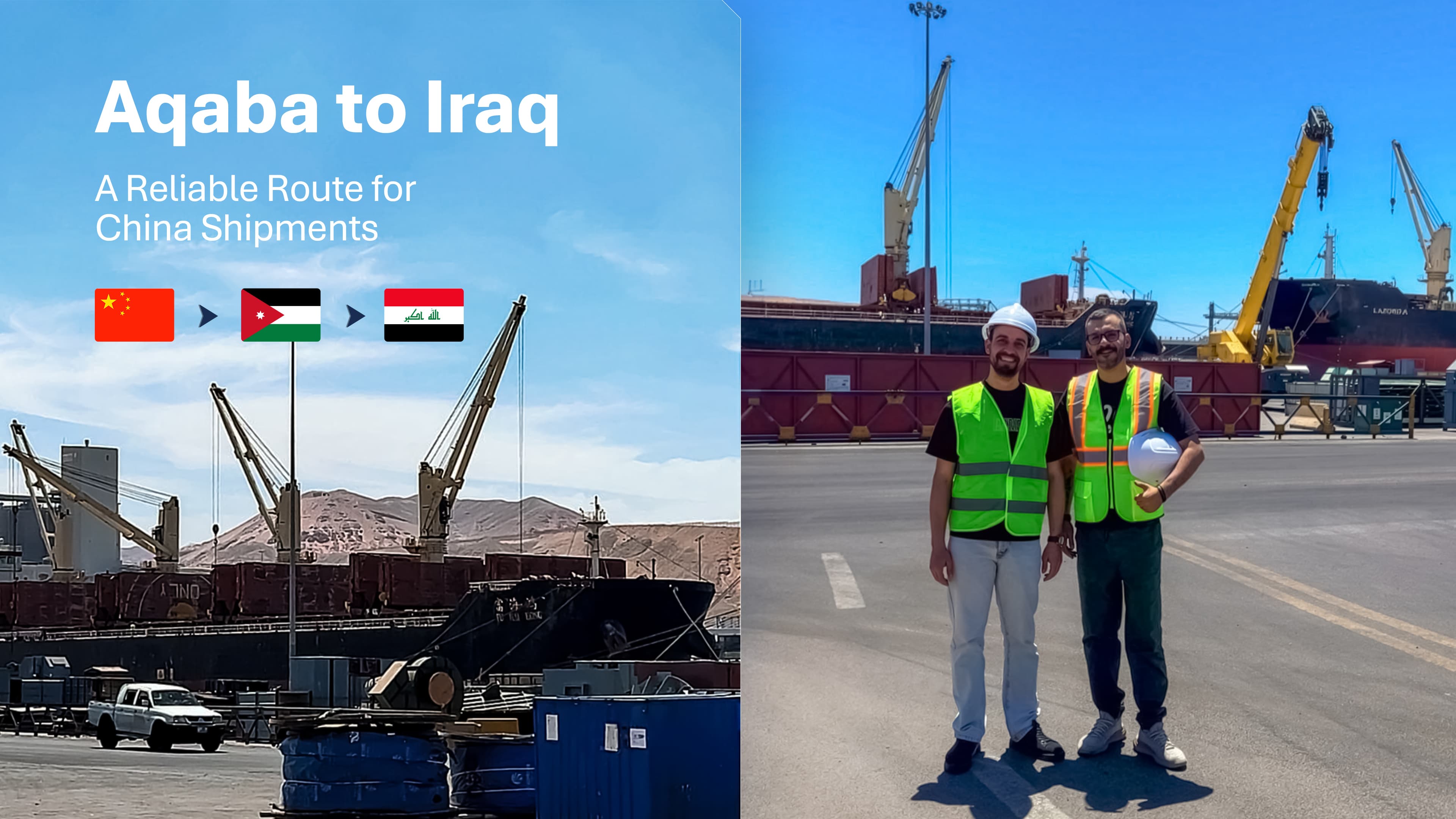 Shipping from China to Iraq via Aqaba Port: The Reliable Alternative Route